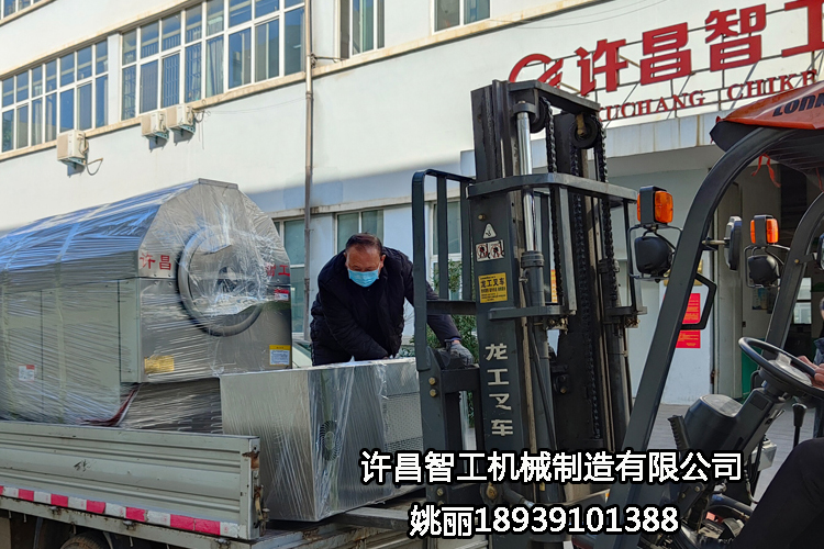 100斤電磁炒貨機(jī)專車發(fā)貨